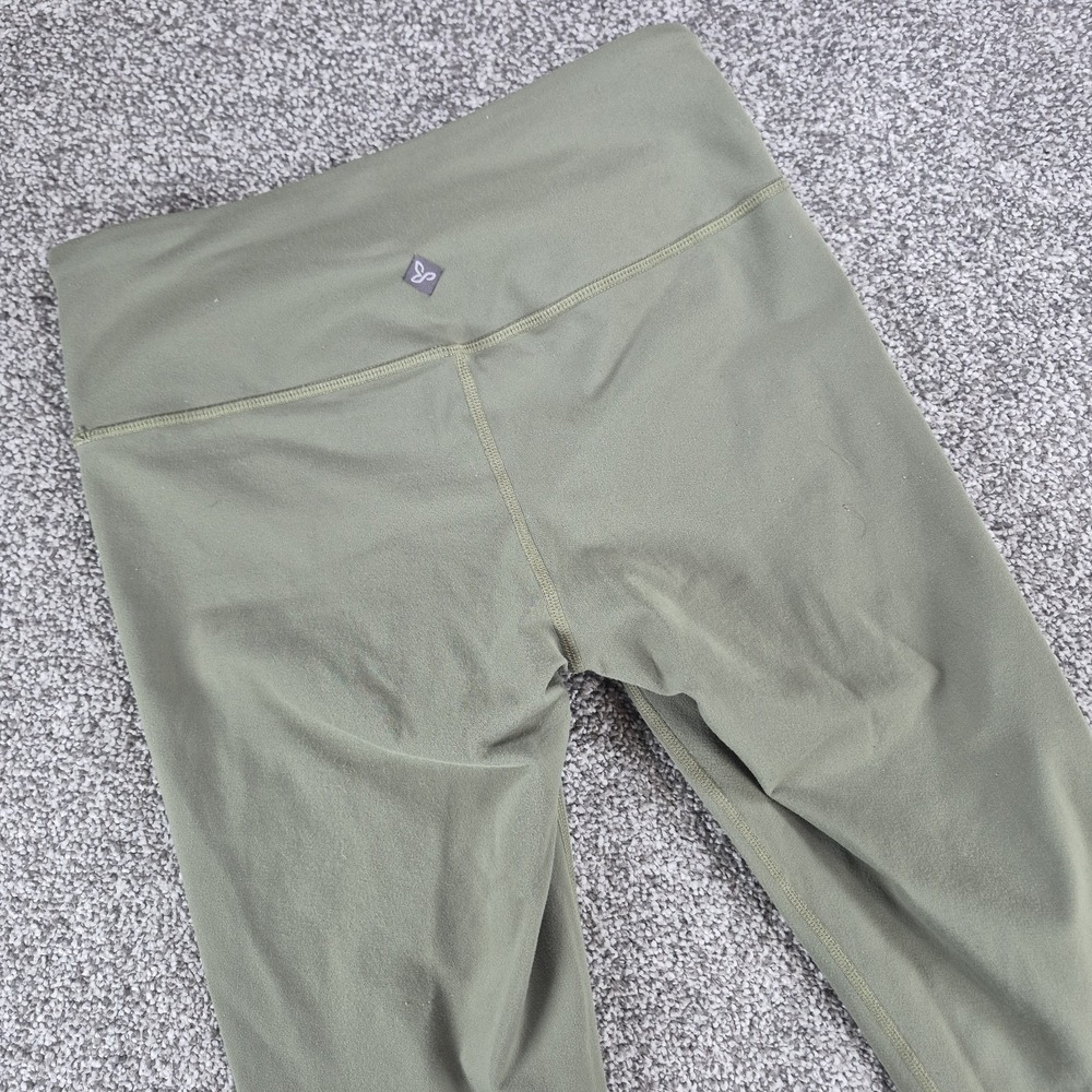 Prana Capri‎ Low-Rise Leggings Women's Small Green Stretch